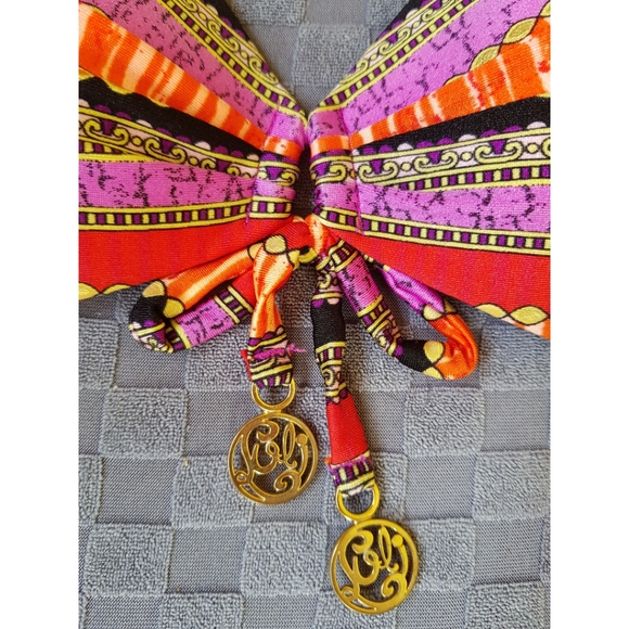 Luli Fama Luxury String Bikini Top Molded Cups - Picture 3 of 11